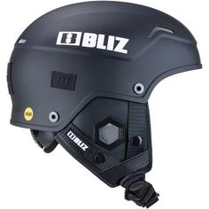 Rückansicht von Bliz EVO MIPS Skihelm matt black