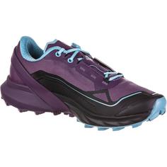 Rückansicht von Dynafit ULTRA 50 Trailrunning Schuhe Damen black out-royal purple