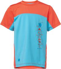VAUDE SOLARO II Funktionsshirt Kinder - crystal blue