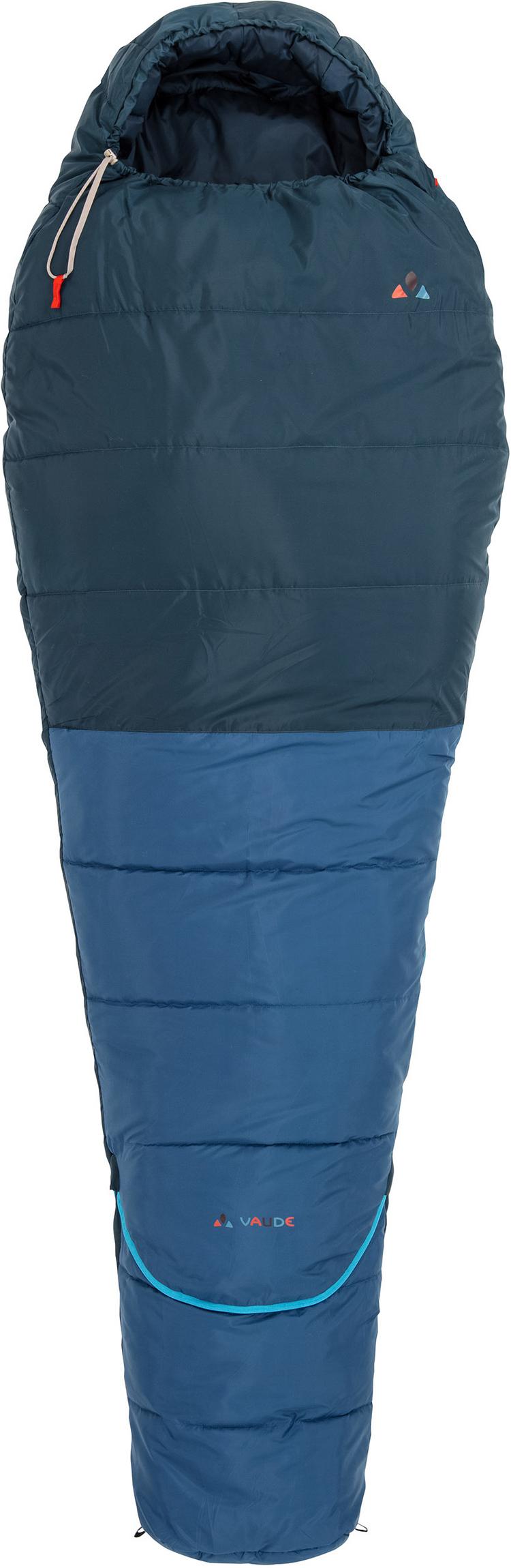 VAUDE VAUDE Kobel Adjust 500 II SYN Kunstfaserschlafsack Kinder - baltic sea - 0 | SportScheck