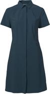 VAUDE Farley Kurzarmkleid Damen - dark sea