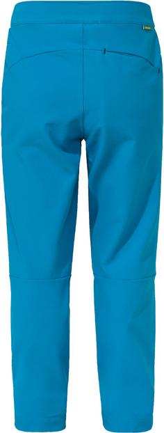 Rückansicht von VAUDE SLIM FIT Zipphose Kinder icicle