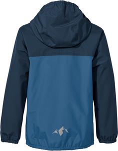 Rückansicht von VAUDE TURACO III Regenjacke Kinder ultramarine