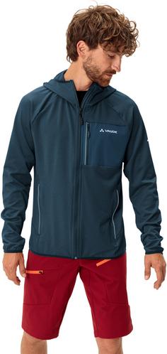 Rückansicht von VAUDE Tekoa II Fleecejacke Herren dark sea uni