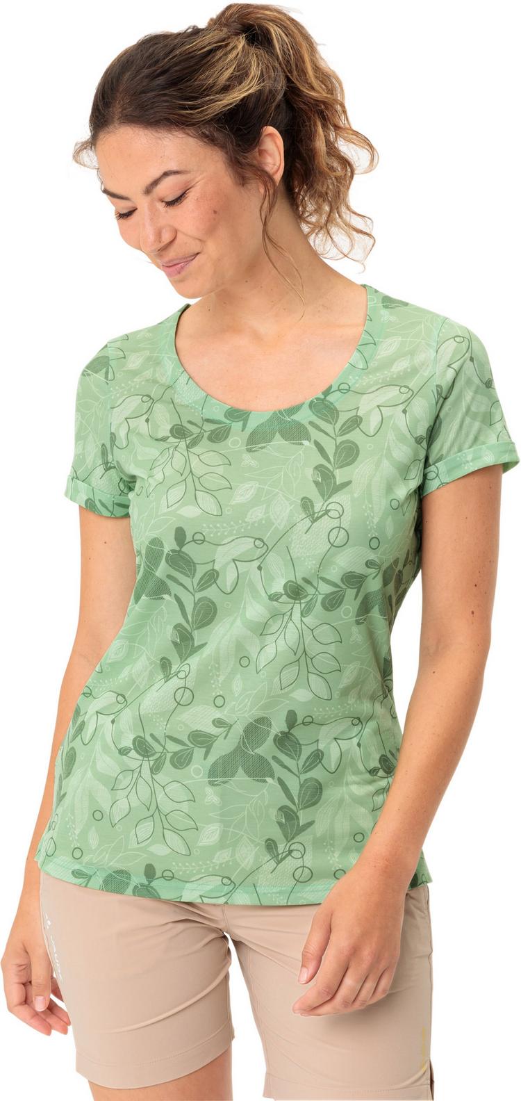 VAUDE VAUDE Skomer AOP Funktionsshirt Damen - willow green - 0 | SportScheck
