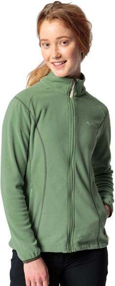 Rückansicht von VAUDE Rosemoor II Fleecejacke Damen willow green