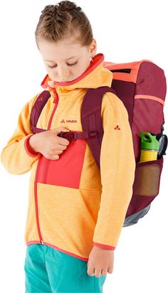 Rückansicht von VAUDE Puck 14 Wanderrucksack Kinder hotchili