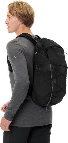 Rückansicht von VAUDE Agile 20 Wanderrucksack black