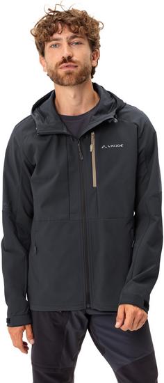 Rückansicht von VAUDE Elope Funktionsjacke Herren phantom black