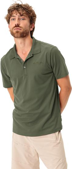 Rückansicht von VAUDE Essential Poloshirt Herren cedar wood