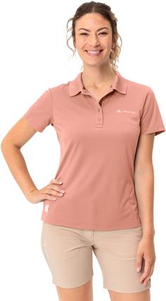 Rückansicht von VAUDE Essential Poloshirt Damen soft rose