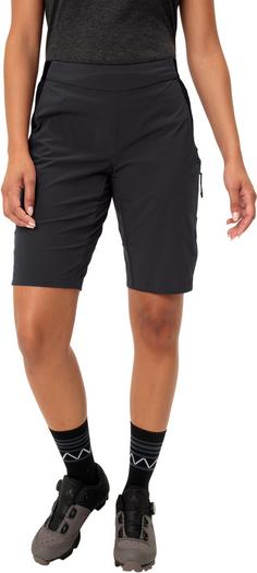 Rückansicht von VAUDE Kuro II Fahrradshorts Damen black