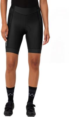 Rückansicht von VAUDE Posta Fahrradtights Damen black