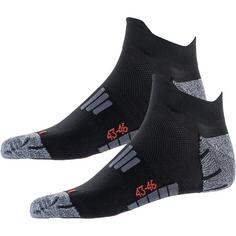 unifit 2er Pack Laufsocken Herren caviar