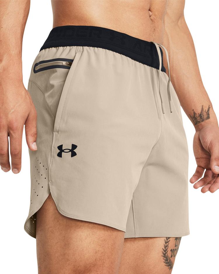 Under Armour Under Armour Peak Funktionsshorts Herren - timberwolf taupe-black - 3 | SportScheck