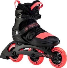 K2 TRIO LT 100 Inline-Skates Damen blackcoral