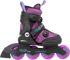 Rückansicht von K2 MARLEE BOA Inline-Skates Kinder lila