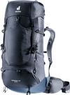 Deuter Aircontact Lite 50 + 10 Trekkingrucksack Herren - black-marine