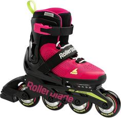 ROLLERBLADE Microblade Inline-Skates Kinder pink-light green