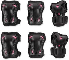 ROLLERBLADE Skate Gear Protektorenset Damen black-raspberry