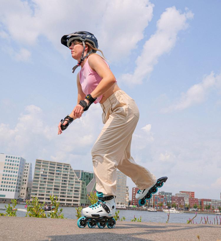 ROLLERBLADE ROLLERBLADE LIGHTNING Fitness Skates Damen - white-aqua - 1 | SportScheck