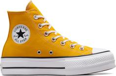 CONVERSE CHUCK TAYLOR ALL STAR LIFT Sneaker Damen yellow-white-black