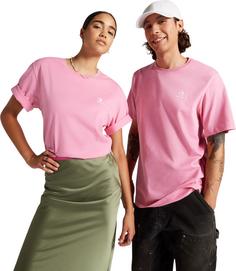 Rückansicht von CONVERSE Star Chevron T-Shirt Damen oops pink