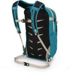 Rückansicht von Osprey Rucksack Daylite Plus Earth Daypack tropical blue