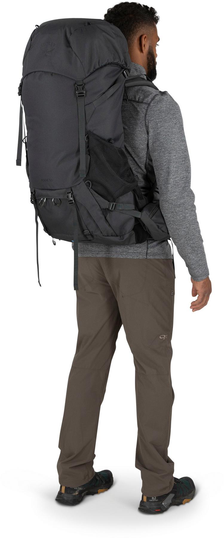 Osprey Osprey Rook 50 Trekkingrucksack Herren - dark charcoal-silver lining - 1 | SportScheck