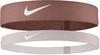Nike FLEX 2PK Haarband Damen - smokey mauve-platinum violet-white