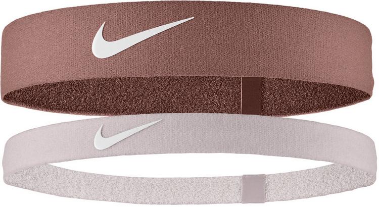 Nike Nike FLEX 2PK Haarband Damen - smokey mauve-platinum violet-white - 0 | SportScheck