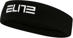 Nike ELITE Stirnband black-white