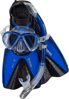 Mares Set X-ONE MAREA Schnorchelset Herren blue reflex