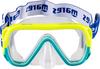 Mares KEEWEE Jr. Brille Kinder - yellow aqua clear