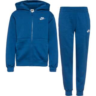 Nike NSW CLUB FLEECE Trainingsanzug Kinder court blue-white