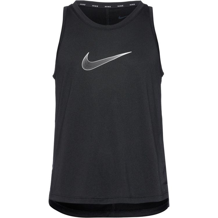 Nike Nike ONE Funktionstank M&auml;dchen - black-white - 0 | SportScheck