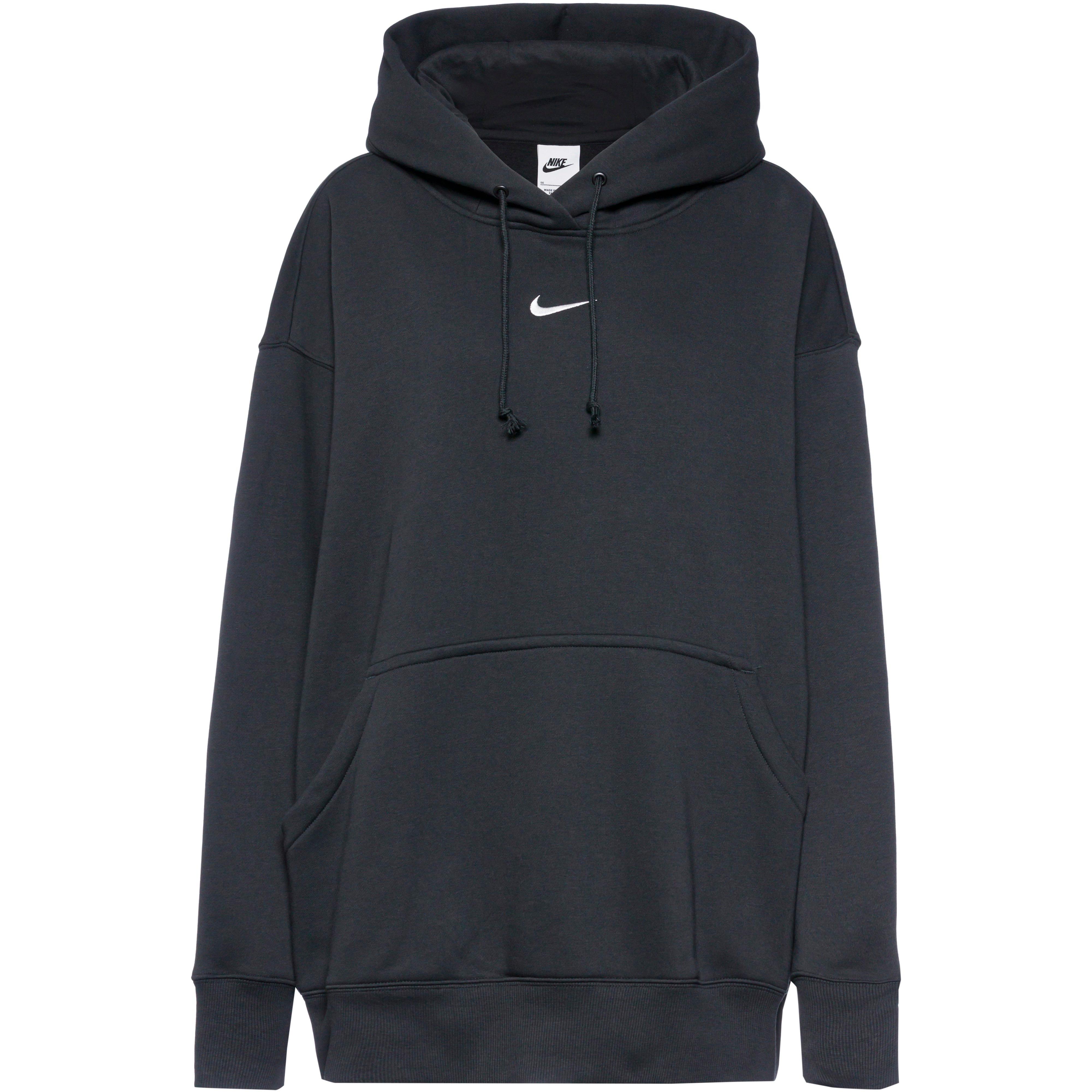 Black nike hoodie womens sale on sale