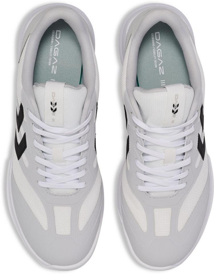 hummel hummel DAGAZ III Hallenschuhe Herren - white-black-grey - 0 | SportScheck