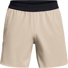 Under Armour Peak Funktionsshorts Herren timberwolf taupe-black