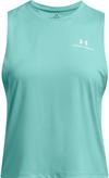 Under Armour Rush Energy Croptop Damen - radial turquoise-white