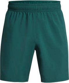Under Armour Wordmark Funktionsshorts Herren hydro teal-radial turquoise