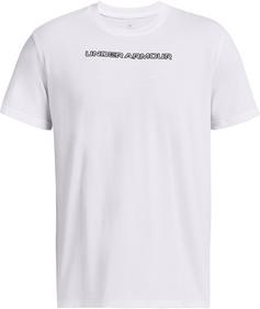 Under Armour LOGO Funktionsshirt Herren white-black