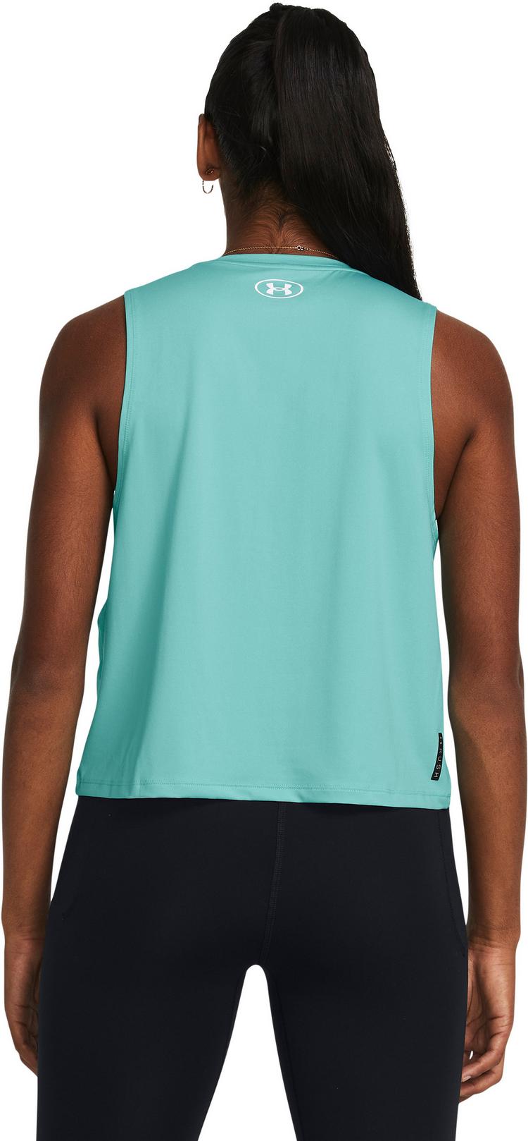 Under Armour Under Armour Rush Energy Croptop Damen - radial turquoise-white - 1 | SportScheck