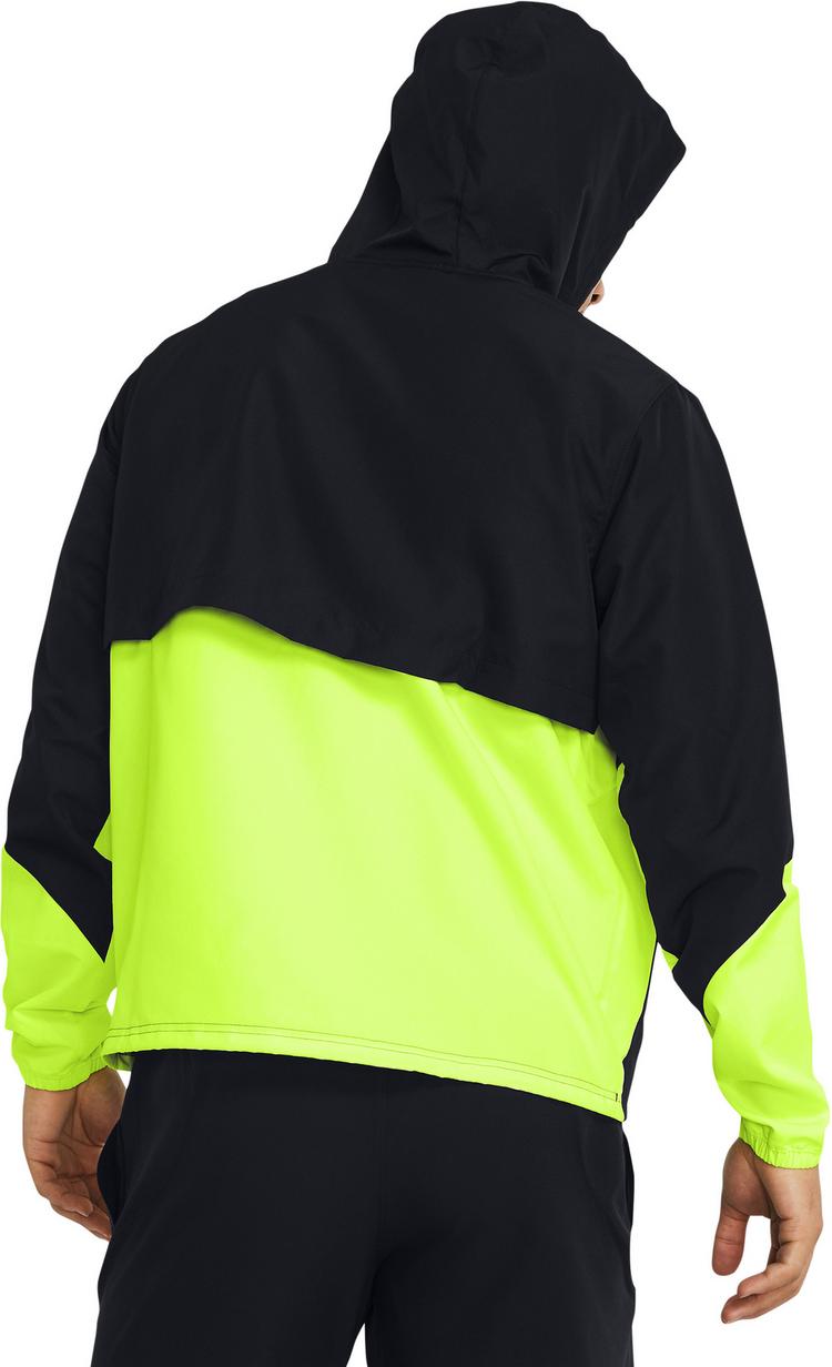 Under Armour Under Armour Legacy Windbreaker Herren - black-high-vis yellow-black - 1 | SportScheck