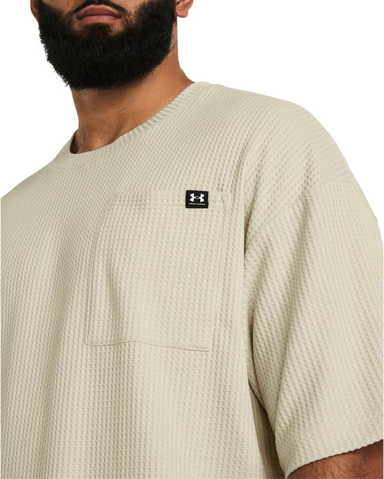 Under Armour Under Armour Rival Waffle Funktionsshirt Herren - silt-black - 2 | SportScheck