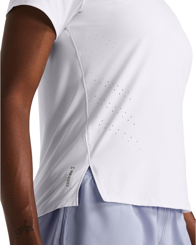 Under Armour Under Armour LASER Funktionsshirt Damen - white-reflective - 2 | SportScheck