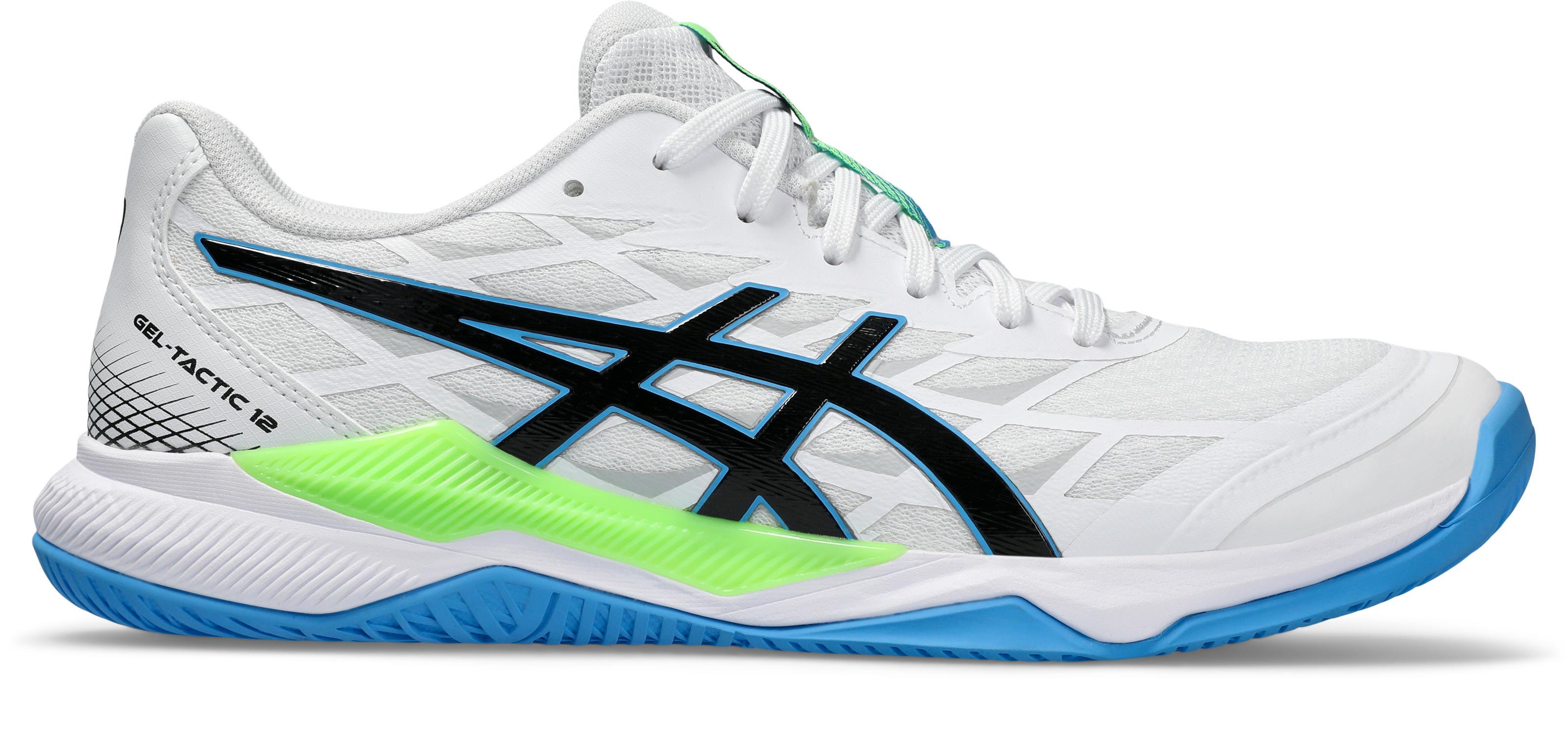 ASICS GEL TACTIC 12 Hallenschuhe Herren white lime burst im Online Shop von SportScheck kaufen