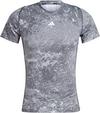 adidas Funktionsshirt Herren - black-silver pebble