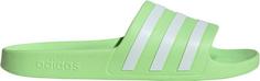 adidas ADILETTE AQUA Badelatschen green spark-ftwr white-green spark