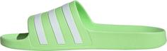 Rückansicht von adidas ADILETTE AQUA Badelatschen green spark-ftwr white-green spark